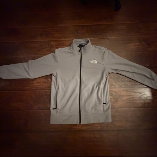 The north face - zip, grey